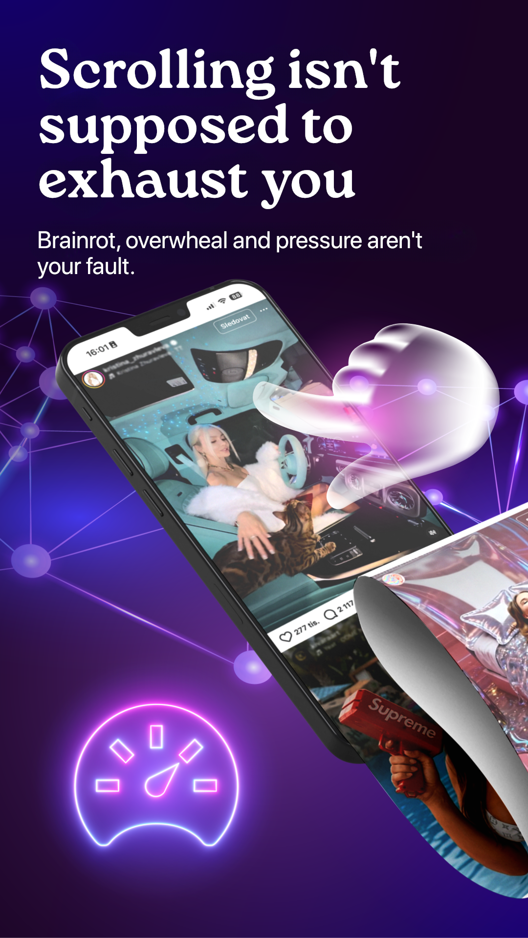 Elin – scrolling shouldn't drain you