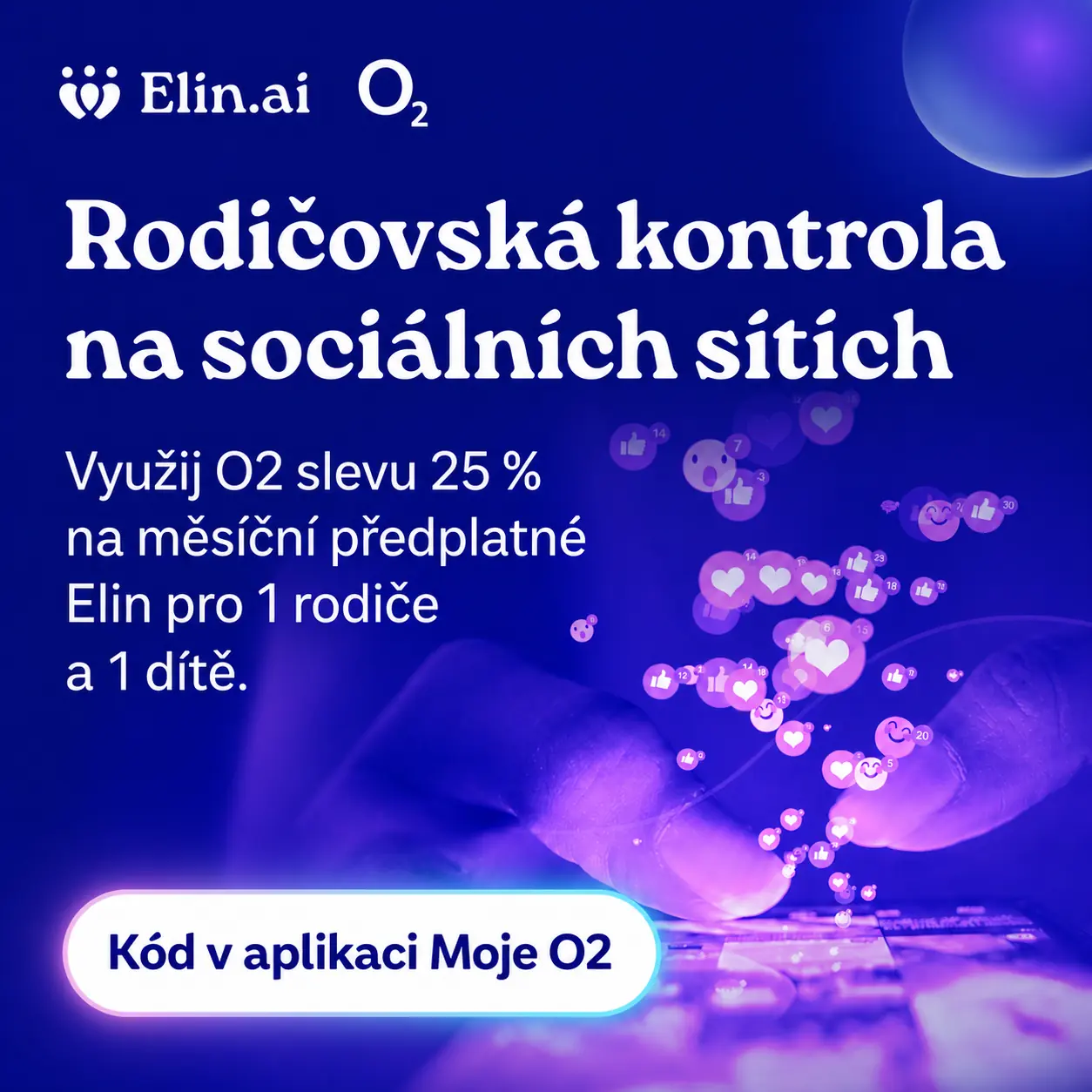 Stáhni si Elin za lepší cenu s kódem Moje O2